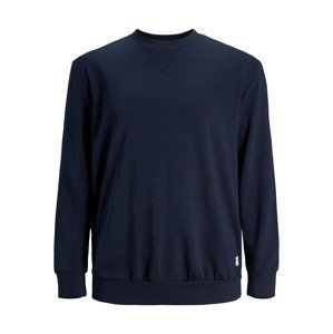 Jack & Jones Plus Mikina  tmavomodrá