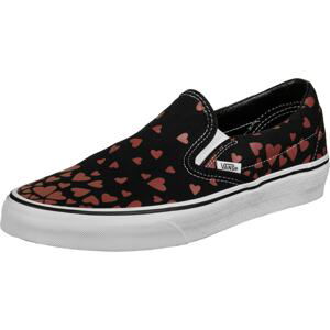 VANS Slip-on obuv  pastelovo červená / čierna