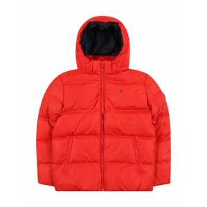 TOMMY HILFIGER Zimná bunda 'ESSENTIAL DOWN JACKET'  červená