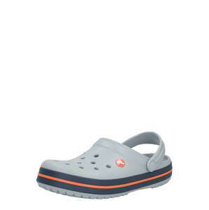 Crocs Šľapky 'Crocband'  námornícka modrá / svetlosivá / oranžová