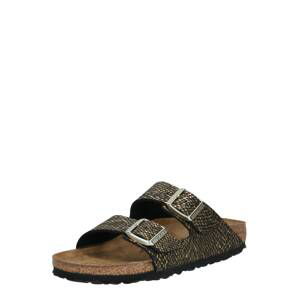 BIRKENSTOCK Šľapky 'Arizona'  zlatá / čierna