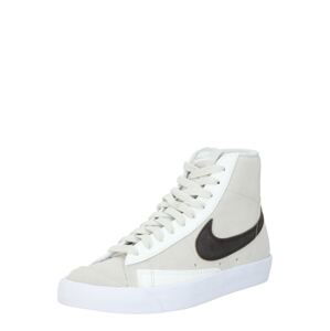 Nike Sportswear Členkové tenisky 'Blazer Mid 77'  šedobiela / svetlosivá / čierna / nebesky modrá