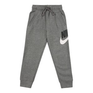 Nike Sportswear Nohavice  sivá / čierna / biela