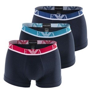 Emporio Armani Boxerky  námornícka modrá / biela / červená / modrá