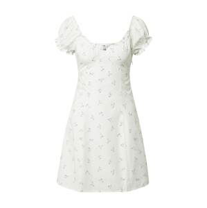 Cotton On Letné šaty 'PERLA SWEETHEART'  biela / svetlomodrá