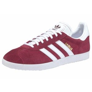 ADIDAS ORIGINALS Nízke tenisky 'Gazelle'  merlotová / biela