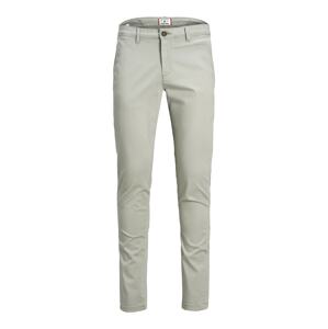 JACK & JONES Chino nohavice 'Marco Bowie'  svetlosivá