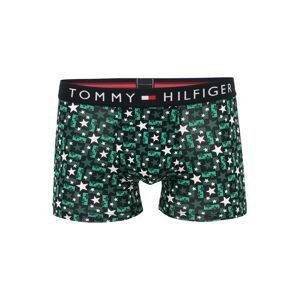 Tommy Hilfiger Underwear Boxerky  čierna / biela / zelená
