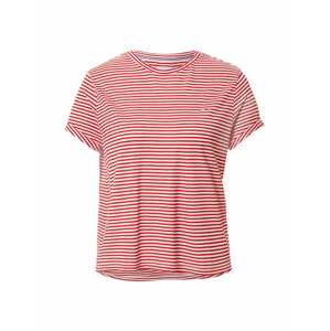 Tommy Jeans T-Shirt  purpurová / biela