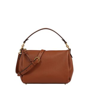 COACH Taška cez rameno 'leather shay crossbody'  hnedá