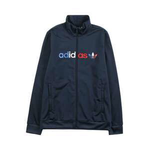 ADIDAS ORIGINALS Prechodná bunda  tmavomodrá / biela / ohnivo červená / kráľovská modrá