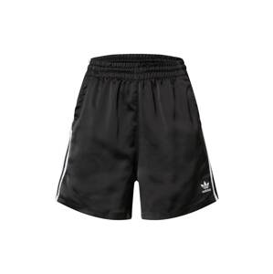 ADIDAS ORIGINALS Nohavice 'SATIN SHORTS'  čierna / biela