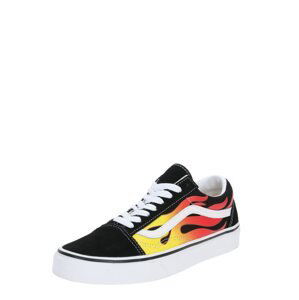 VANS Nízke tenisky 'Old Skool'  žltá / ohnivo červená / čierna / biela