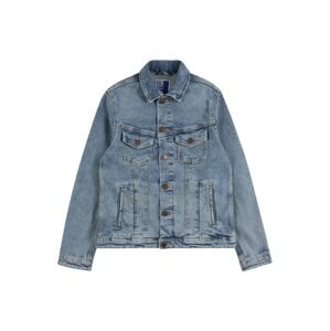 Jack & Jones Junior Prechodná bunda 'Alvin'  modrá denim