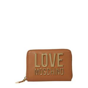 Love Moschino Peňaženka  koňaková / zlatá