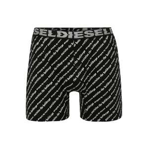 DIESEL Boxerky  čierna / biela