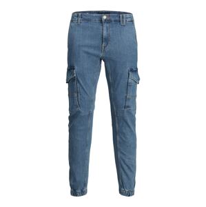 JACK & JONES Rifľové kapsáče 'Paul'  modrá denim