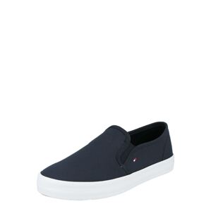 TOMMY HILFIGER Slip-on obuv  tmavomodrá / červená / biela