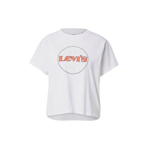 LEVI'S ® Tričko 'Graphic Varsity Tee'  červená / čierna / biela