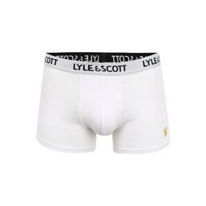 Lyle & Scott Boxerky 'BARCLAY'  žltá / čierna / biela