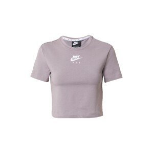 Nike Sportswear Funkčné tričko  biela / svetlofialová