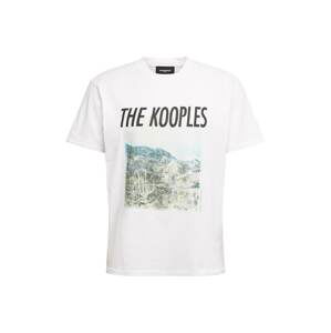 The Kooples Tričko  biela / čierna / kamenná / modrá