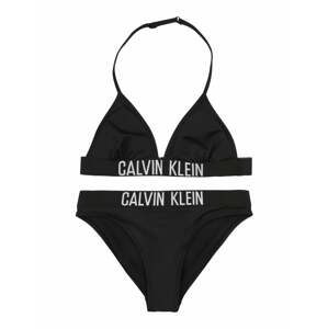 Calvin Klein Swimwear Bikiny  čierna / biela