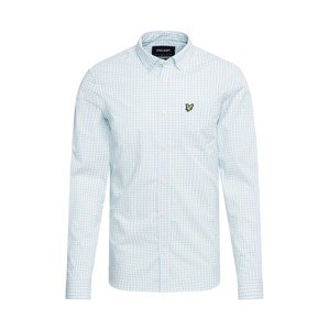 Lyle & Scott Košeľa  biela / azúrová / žltá / čierna