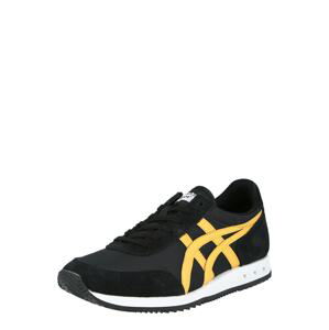 Onitsuka Tiger Nízke tenisky 'NEW YORK'  čierna / zlatá žltá