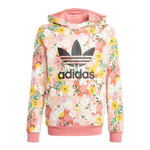 ADIDAS ORIGINALS Mikina  ružová / rosé / biela / čierna / limetková