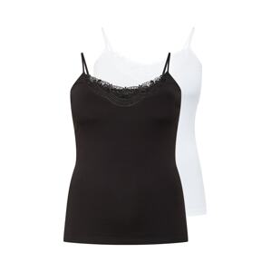 Vero Moda Curve Top 'INGE'  biela / čierna