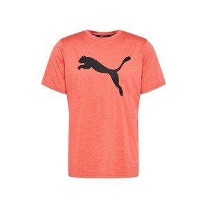 PUMA Funktionsshirt 'HEATHER CAT'  červená / čierna