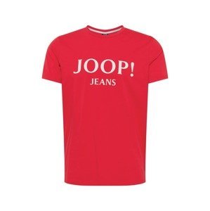 JOOP! Jeans Tričko  červená / biela