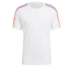 ADIDAS ORIGINALS Tričko  šedobiela / svetlofialová / tmavooranžová / oranžová