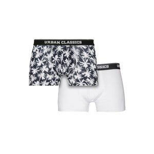 Urban Classics Boxershorts  biela / čierna