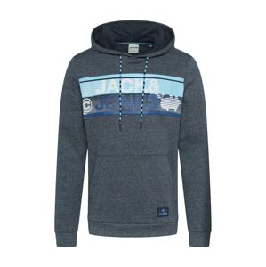 JACK & JONES Mikina  svetlomodrá / tmavomodrá / biela