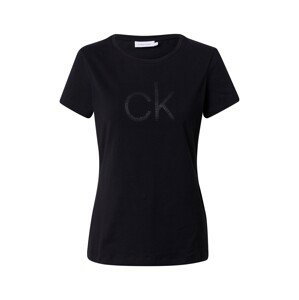 Calvin Klein Tričko 'DIAMANTE'  čierna