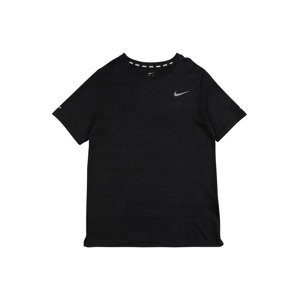 NIKE Vrchné diely 'Miler'  čierna / sivá