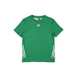 ADIDAS PERFORMANCE Funkčné tričko  limetová / biela