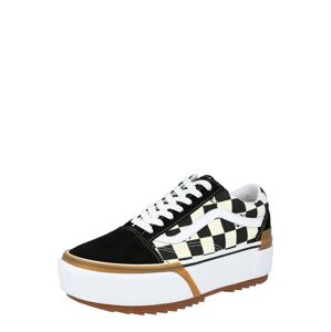 VANS Nízke tenisky 'UA Old Skool Stacked'  čierna / biela