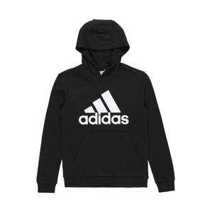 ADIDAS SPORTSWEAR Športová mikina  čierna / biela