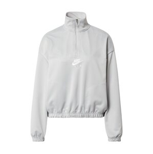 Nike Sportswear Mikina  biela / sivá