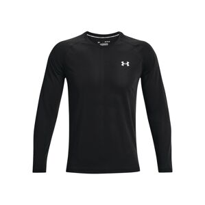 UNDER ARMOUR Funkčné tričko 'Streaker'  čierna / biela