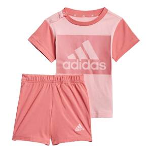 ADIDAS PERFORMANCE Športový úbor  staroružová / rosé / biela