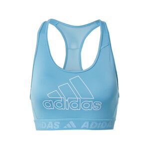 ADIDAS PERFORMANCE Športová podprsenka  svetlomodrá / biela