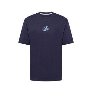 ADIDAS PERFORMANCE Funkčné tričko 'SCRIBBLE'  námornícka modrá / svetlomodrá / biela