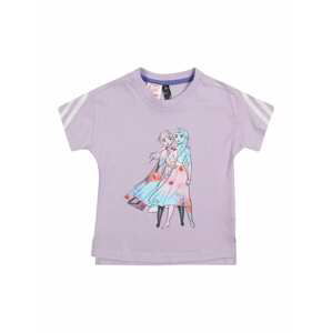 ADIDAS PERFORMANCE Funkčné tričko  svetlofialová / biela / tyrkysová / ružová / grafitová