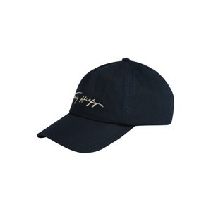 TOMMY HILFIGER Cap  tmavomodrá / béžová