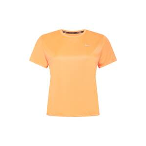 NIKE Sportshirt 'Miler'  koralová / biela