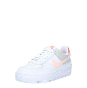 Nike Sportswear Nízke tenisky 'Air Force 1 Shadow'  oranžovo červená / biela / koralová / sivá